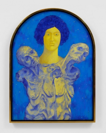 Nicolas Party, Portrait with Camille, 2025 , Hauser & Wirth