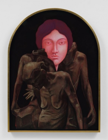 Nicolas Party, Portrait with Auguste, 2025 , Hauser & Wirth