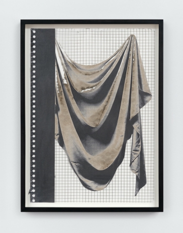 Analia Saban, Studio Notes (Drapery), 2025, Tanya Bonakdar Gallery