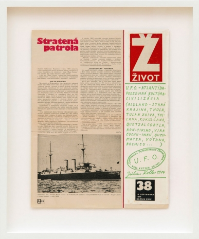 Július Koller, Untitled (Magazine), 1974 , The Mayor Gallery