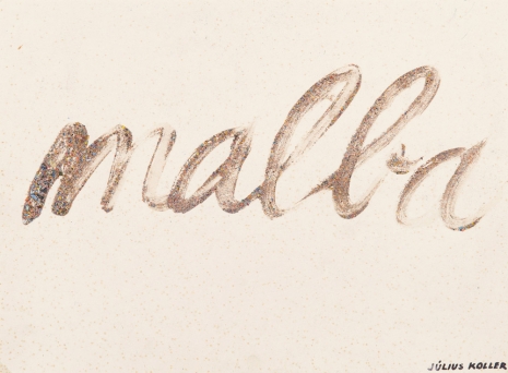 Július Koller, Untitled (Malba), Undated , The Mayor Gallery