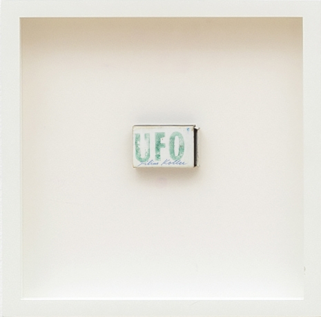 Július Koller, Untitled U.F.O. (Matchbox), c. 1970 , The Mayor Gallery