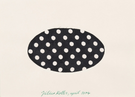 Július Koller, Untitled (Polka-dots), 1974 , The Mayor Gallery