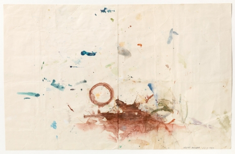 Július Koller, Untitled (Paint marks), 1984 , The Mayor Gallery