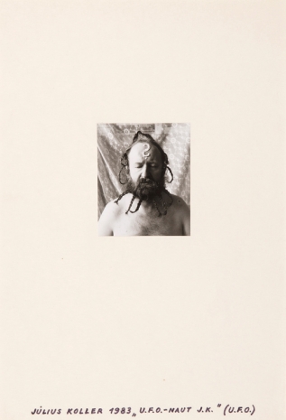 Július Koller, Untitled (UFO-naut), 1983 , The Mayor Gallery