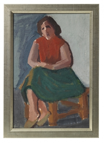 Július Koller, Untitled (Portrait), 1962 , The Mayor Gallery