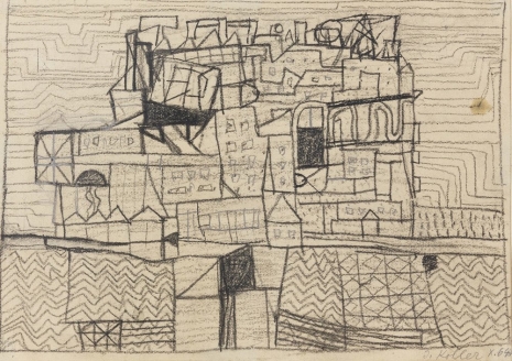 Július Koller, Konstrukcie-Mesto 2, 1964 , The Mayor Gallery