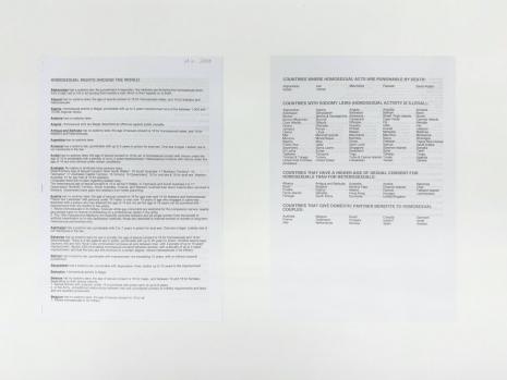 Henrik Olesen, Art with information, 2025 , Galerie Buchholz