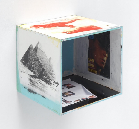 Henrik Olesen, Food chain incl. prehistoric animals: pyramids, tyrannosaurus rex, crocodile, 2025 , Galerie Buchholz