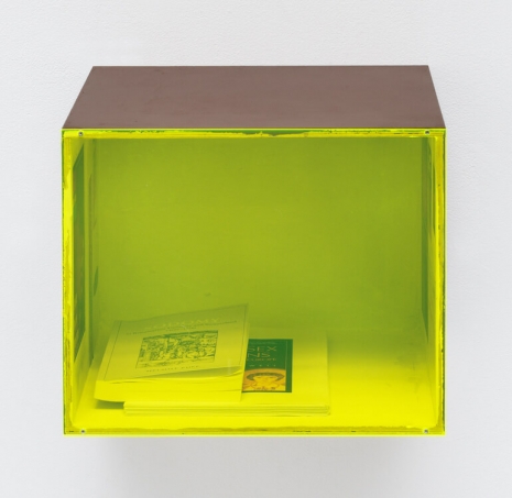 Henrik Olesen, Food chain incl. prehistoric animals: Gai pied, Colgate, UHU stick, USB key, 2025, Galerie Buchholz