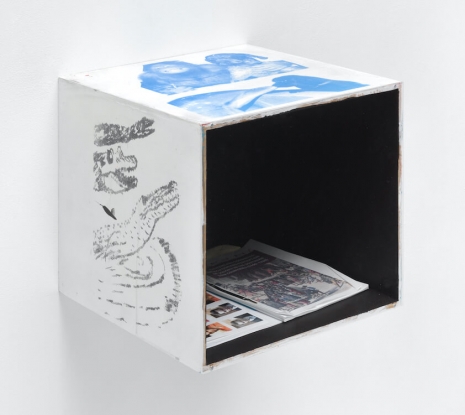 Henrik Olesen, Food chain incl. prehistoric animals: crocodiles, companion species, dinosaur, 2025 , Galerie Buchholz