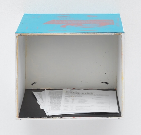 Henrik Olesen, Food chain incl. prehistoric animals: crocodile, zipper, keyboard, stomach, 2025 , Galerie Buchholz