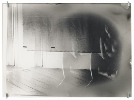 Alix Cléo Roubaud, untitled (Correction de perspective dans ma chambre / Correction of perspective in my bedroom), 1980 , Galerie Buchholz