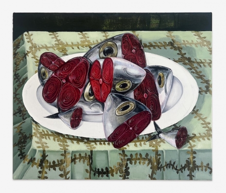 Nikki Maloof, Fish Heads, 2025 , Perrotin