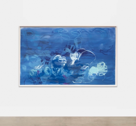 Janaina Tschäpe , milk blue, 2025 , Sean Kelly