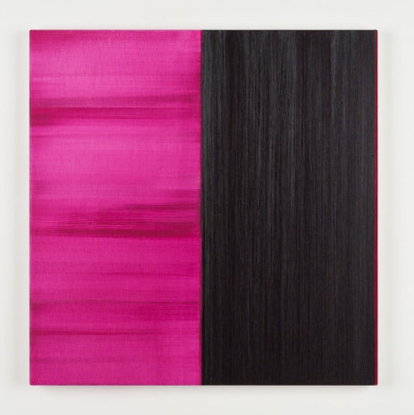 Callum Innes, Untitled Lamp Black / Magenta, 2025 , Sean Kelly