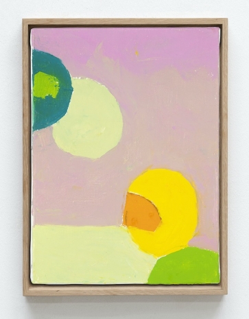 Etel Adnan, Cosmic Balance 5, 2020, Galerie Lelong
