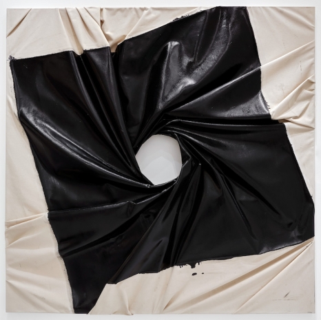 Steven Parrino, Spin-Out Vortex (Black Hole), 2000 , Gagosian