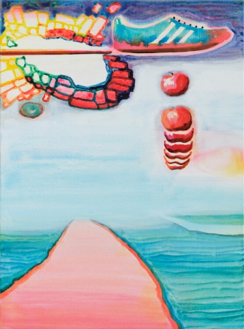 John Kørner, Apples fell from the sky, 2025 , Galleri Bo Bjerggaard