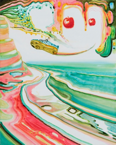 John Kørner, Two Apples and a Adidas Flying, 2025 , Galleri Bo Bjerggaard