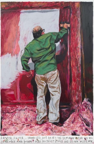 Rinus Van de Velde, Faster, faster, ..., 2025, Tim Van Laere Gallery