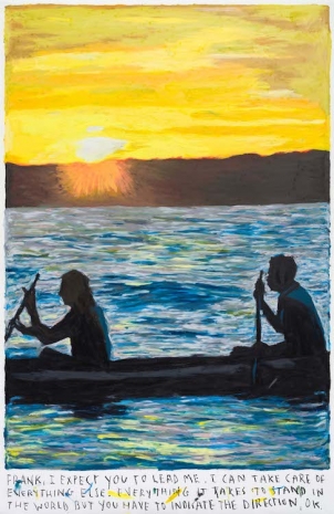 Rinus Van de Velde, Frank, I expect you to lead me. ..., 2025, Tim Van Laere Gallery