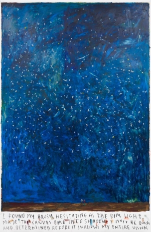 Rinus Van de Velde, I found my brush hesitating ..., 2025, Tim Van Laere Gallery