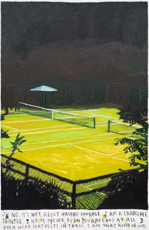 Rinus Van de Velde, Oh no, it's not about having courage. ..., 2025, Tim Van Laere Gallery