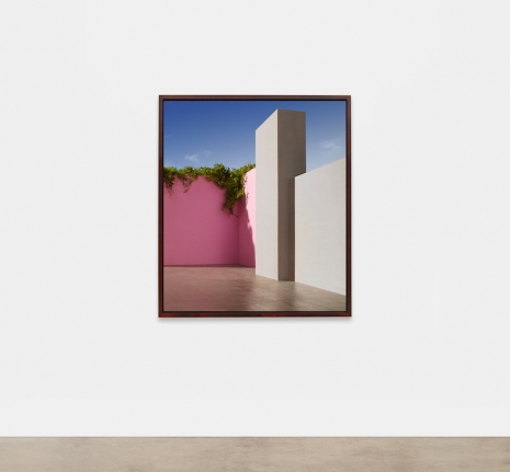 James Casebere , Courtyard with Foliage (Day), 2021, Sean Kelly