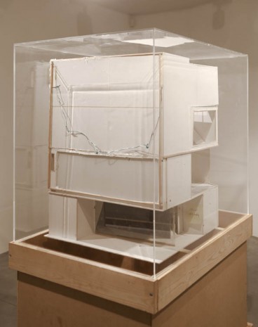 Joris Van de Moortel, Scale model GNO, 2013, Galerie Nathalie Obadia