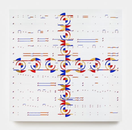 Gabriel Orozco, 1 de Mayo 2025, Paris (Teclas Negras), 2025, Galerie Chantal Crousel