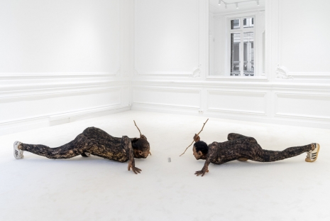 Rirkrit Tiravanija, untitled 2025 (the savage detectives) (or the chorus that includes, the muses of visceral realism, the beautiful Font sisters; their father, an architect interned in a Mexico City asylum; a sensitive young follower of Octavio Paz [...], 2025, Galerie Chantal Crousel