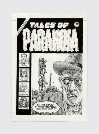 R. Crumb, Cover: Tales of Paranoia, 2025, David Zwirner