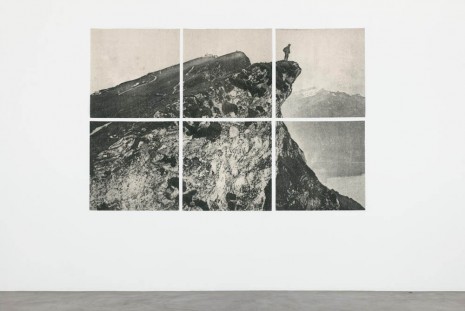 Adam Helms, Untitled Landscape (Wanderer In A Sea of Fog), 2013, Almine Rech