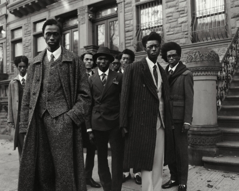 Tyler Mitchell, Harlem Stoop, 2024 , Gagosian