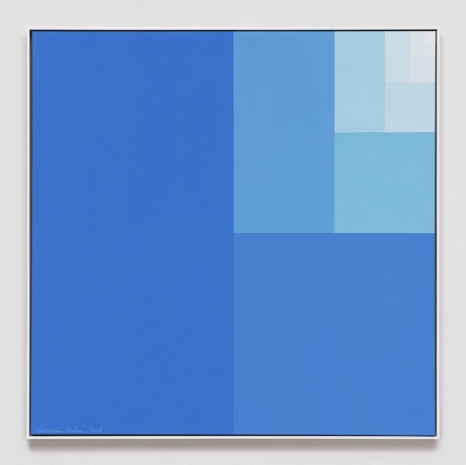 Carsten Höller, Divisions Square (Royal Blue Surface), 2018 , Gagosian