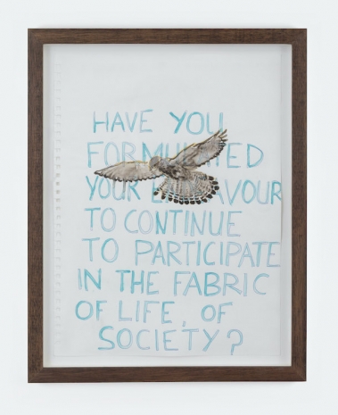 Isabel Nolan, Bird of prey, 2007-09 , Kerlin Gallery
