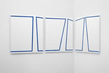 Madeleine Boschan, Duino (Königsblau) I to III, 2025 , Galerie Bernd Kugler