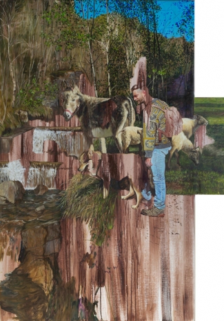 Abel Tournissoux, Berger bien accompagné, 2025 , Au Cube