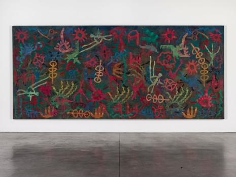 Philip Taaffe , Glyphic Field, 2014 , Luhring Augustine Chelsea