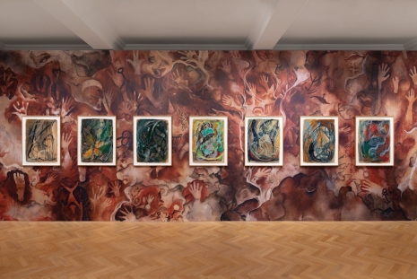 Jeremy Demester, Entoptic painting I, 2025, Galerie Max Hetzler