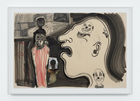 Walter Price, The clowns reappeared with mischievous grins, 2025, Modern Art