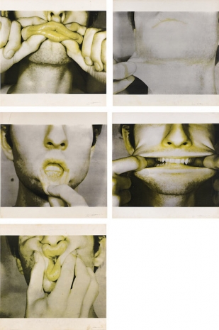 Bruce Nauman , Studies for Holograms (a-e), 1970 , Sprüth Magers