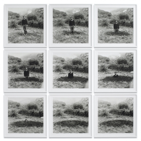 Keith Arnatt, Self-Burial, 1969 , Sprüth Magers