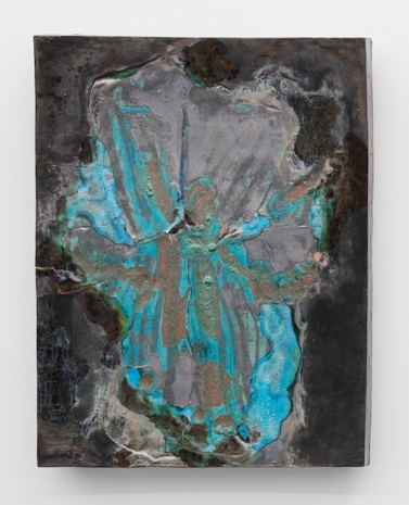 Johan Creten , Blue Orchid, 2015 , Perrotin