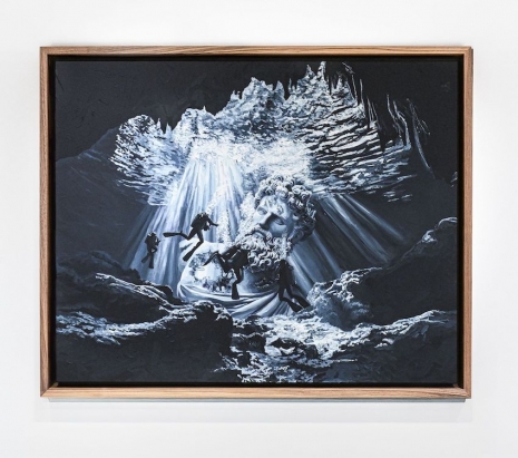 Daniel Arsham, Members of the Future, Cenote Exploration, 2024, Perrotin