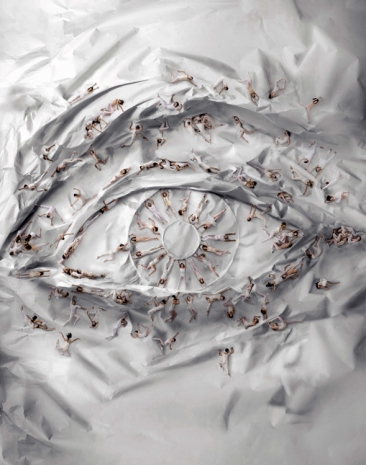 JR, New-York City Ballet Art Series, The Eye of the New-York City Ballet, vertical, New-York, USA, 2014, 2025, Perrotin