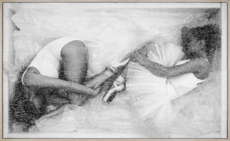 JR, Ballet, Ballerinas in crate #7, NYC, 2023, 2024, Perrotin