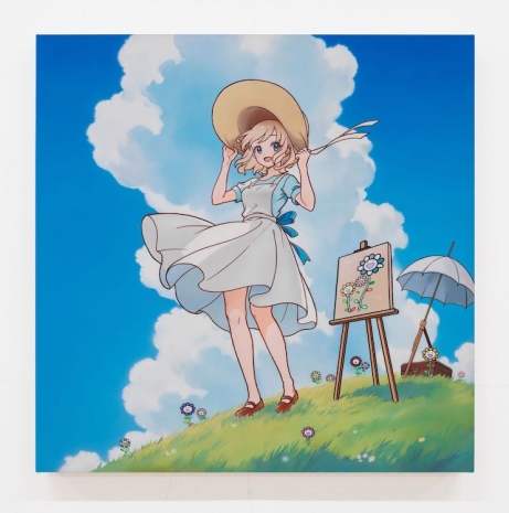 Takashi Murakami, Camille Doncieux Painting Outdoors, 2025 - 2026 , Perrotin