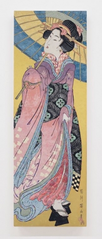 Takashi Murakami, Kikukawa Eizan’s “Woman with an Umbrella” - SUPERFLAT, 2025 - 2026, Perrotin